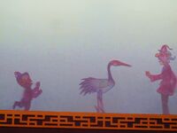 "The Adventures of Lord Henry" shadow puppets, Italy sequence