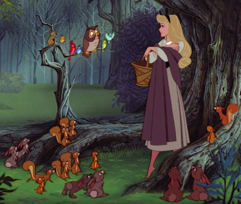 princess aurora forest