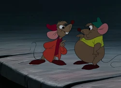 Jaq and Gus in Cinderella