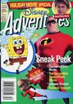 Disney Adventures Magazine cover Dec Jan 2005 Incredibles.jpg (988 KB) Volume 14, Issue 10 (December/January 2005)