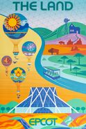 The Land Pavilion attraction poster produced for the Epcot Experience Center poster collection.