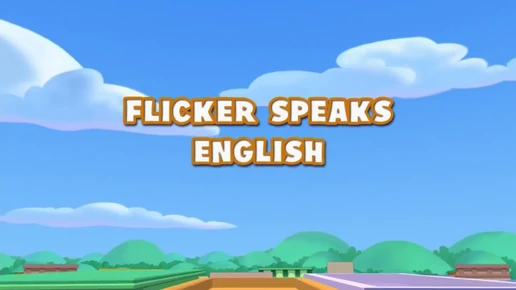 Flicker Speaks English
