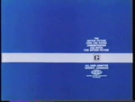 G MPAA Rating Screen