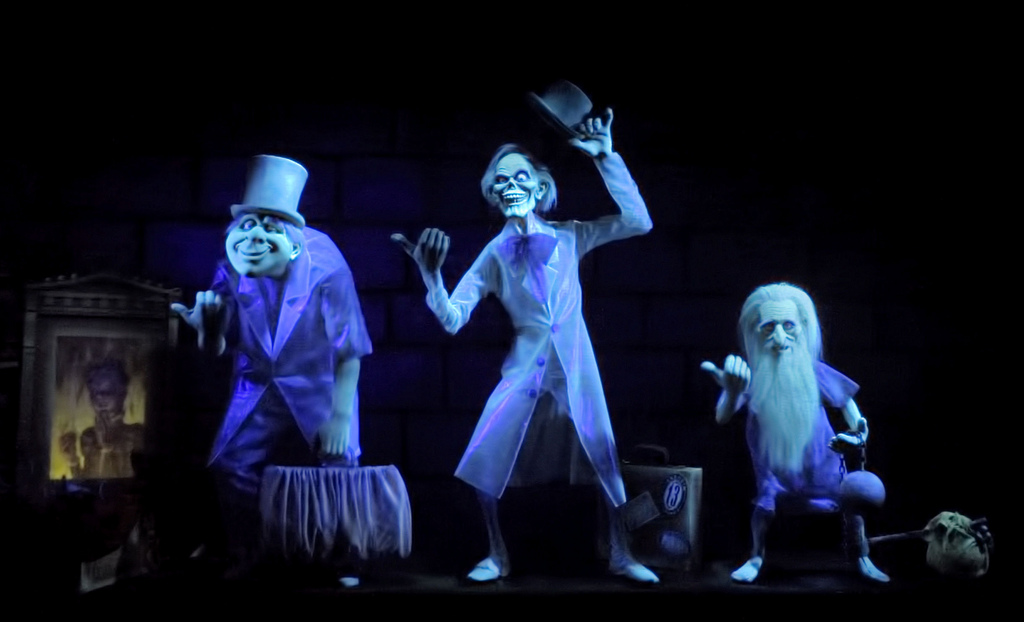 disneyland haunted mansion ghosts