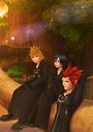 KH358-2 Roxas, Xion, and Axel hang