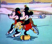 Mickey y Minnie en On Ice.