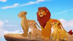 Simba with family