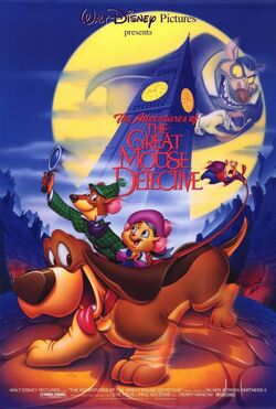 The Great Mouse Detective 1992 Re-Release Poster