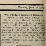 WD KC Laugh-O-Gram ad 1922