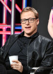 Alan Tudyk speaks at the DC Universe panel at the 2019 Summer TCA Tour.