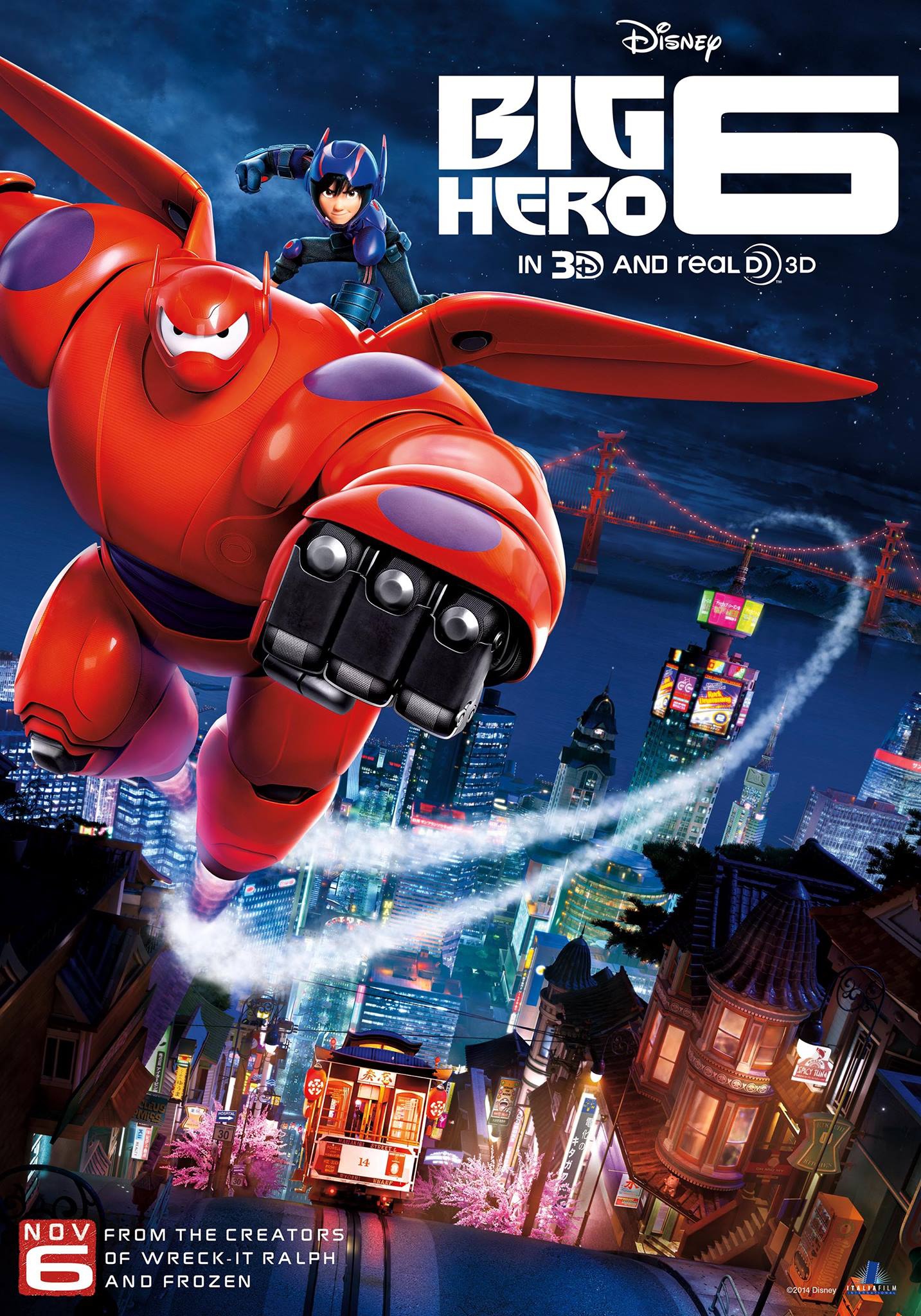 when did big hero 6 come out