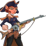 Captain Amelia in Disney Heroes: Battle Mode