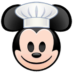 Chef Mickey's emoji for Disney Emoji Blitz