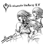 Promotional sketch by Tetsuya Nomura