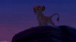 Young Simba wakes up early