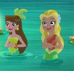 The mermaids in Jake and the Never Land Pirates