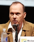 Michael Keaton speaks at the 2013 San Diego Comic Con.