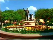 Disneyland's "Partners" statue seen in Australia's TV special: "The Wiggles Live at Disneyland".