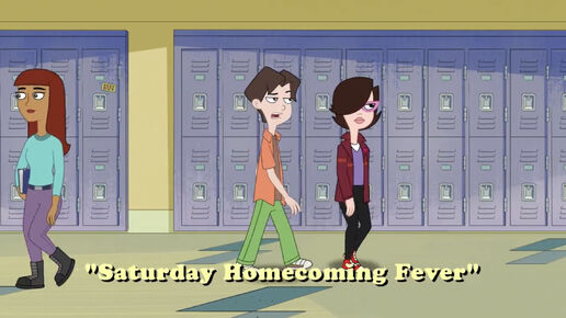 Saturday Homecoming Fever title card