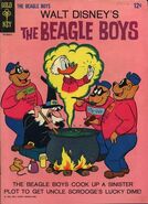 Witch Hazel in the Beagle Boys comic book