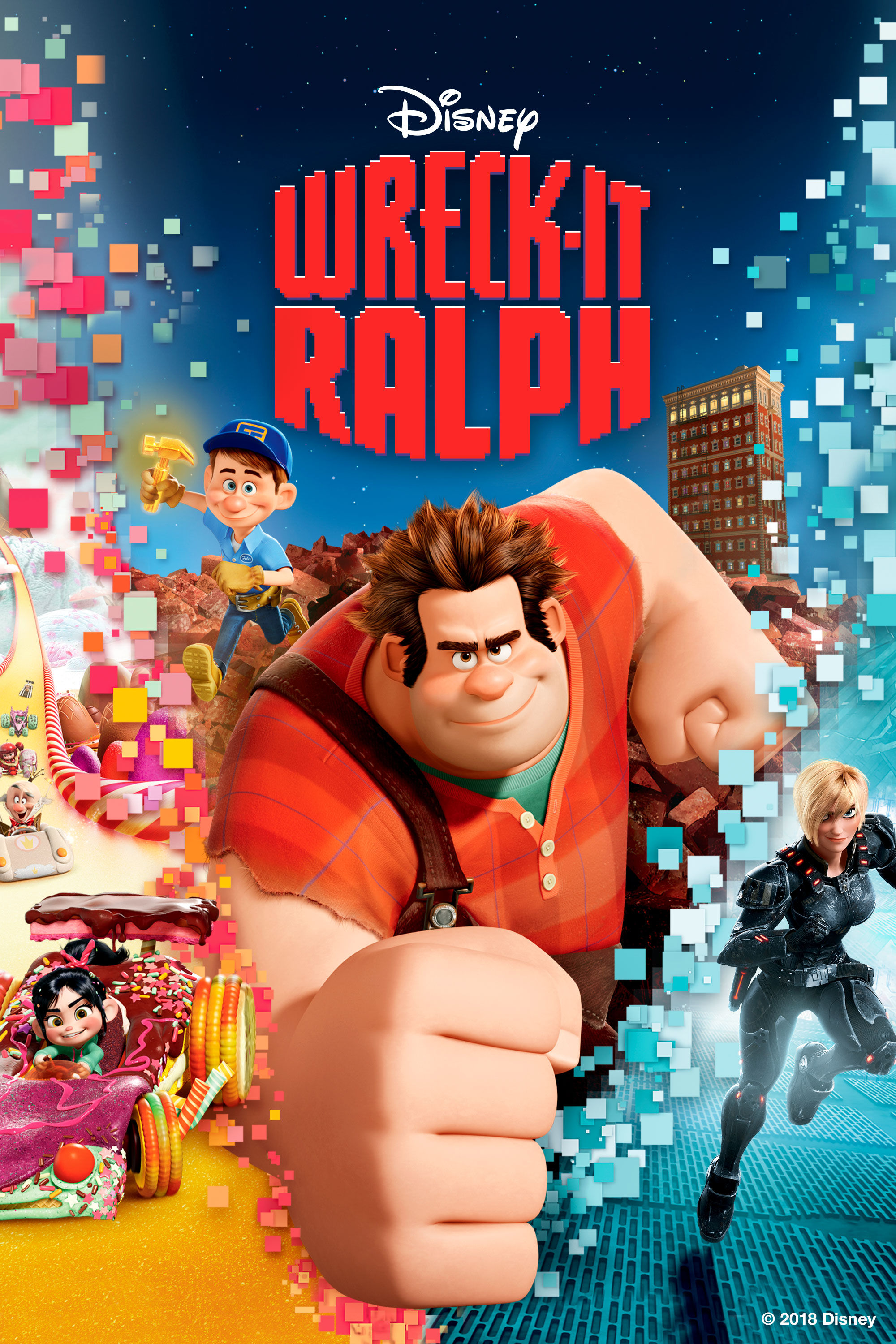 wreck it ralph cover art