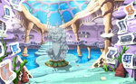 A status of King Triton in Twisted Wonderland.