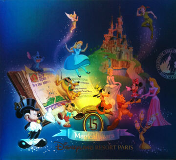 Diamond Art Disneyland Paris Castle (Holiday Edition) – Magical
