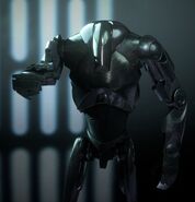 Super Battle Droid as seen in Star Wars Battlefront II.