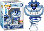 POPs! with Purpose SE: Cheshire Cat (on Tail, Vanishing, Metallic Blue) (2022 Make-A-Wish Foundation)