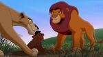 Simba failing to call Zira's bluff when she offer Kovu to him, knowing that Simba wouldn't hurt a cub.