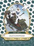 SorcererCard Olaf's Snowgies