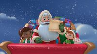 Santa in the Doc McStuffins holiday special A Very McStuffins Christmas.