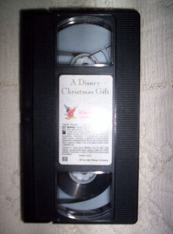A Disney Christmas Gift VHS tape