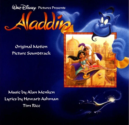 Disney's Aladdin sountrack cover