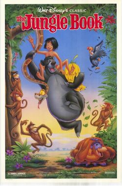 The Jungle Book 1990 Re-Release Poster