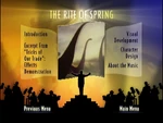 The Rite of Spring menu