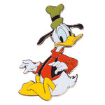 Donald as Goofy pin