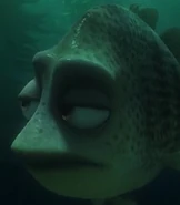Mevrouw Vis in Finding Dory