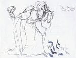 Concept art of Jafar by Jean Gillmore