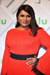 Mindy Kaling attending the 2019 Hulu Upfront.