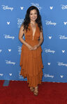 Ming-Na Wen attending the 2019 D23 Expo.