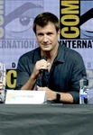 Nathan Fillion speaks at the 2018 San Diego Comic Con.