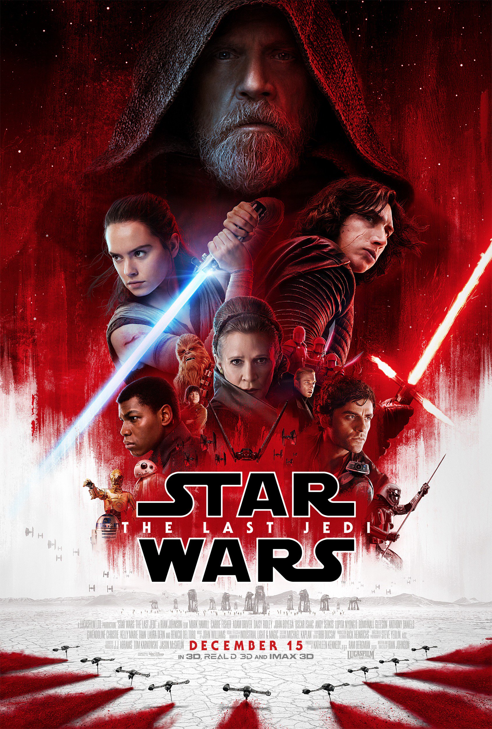 Star Wars: The Last Jedi review – an explosive thrill-ride of