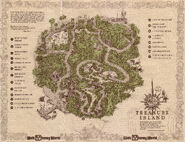 Treasure Island WDW Map