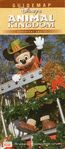 A 2007 Christmastime guide map featuring Mickey's Jingle Jungle Parade