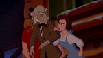 Belle tries to object against D'Arque for declaring her father insane.