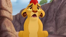 Kion ziet dat het doodloopt