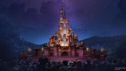 Castle of Magical Dreams HKDL art