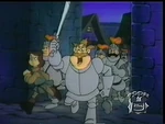 Cavin with Sir Tuxford and the knights