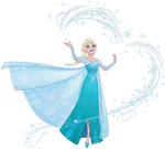 Elsa magic snow